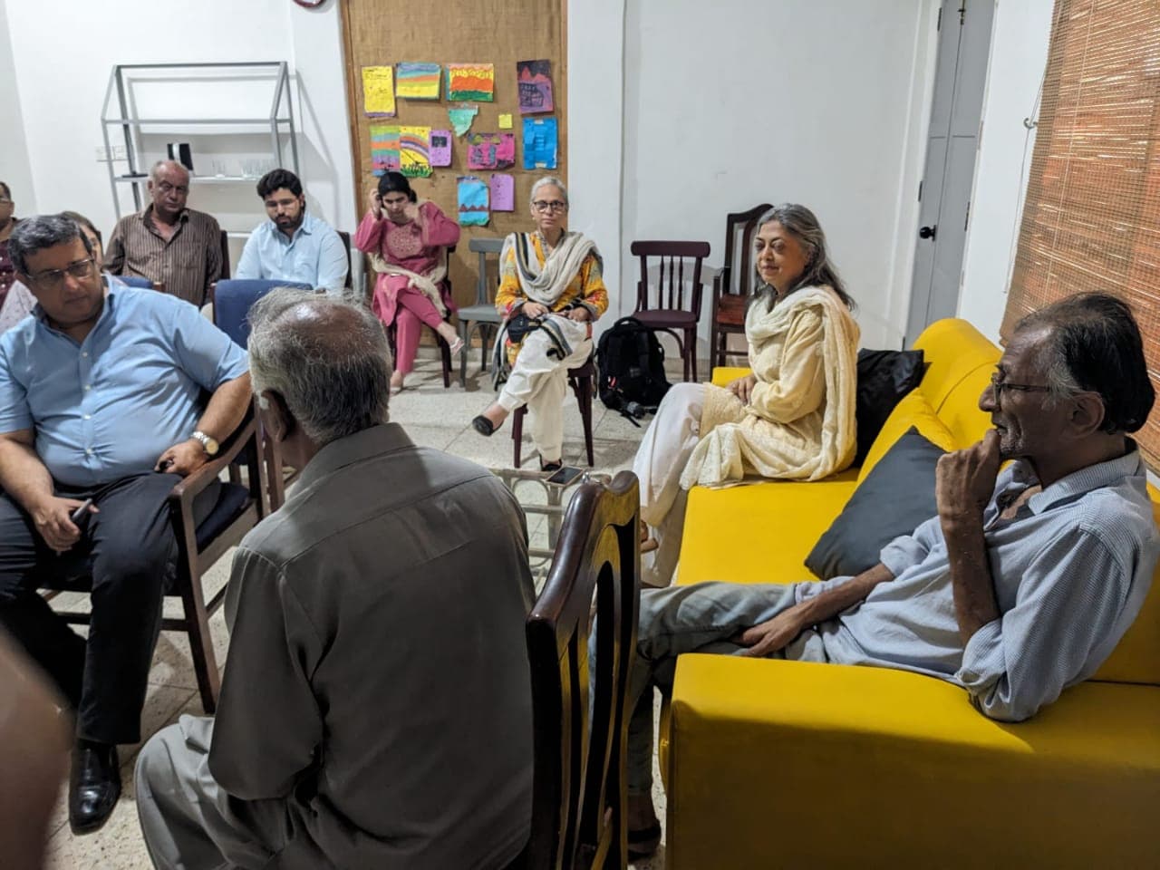 With Asad Sayeed, Aisha Gazdar, Zahra Khan, Hussain Bakhsh Mallah & Adil Sayeed